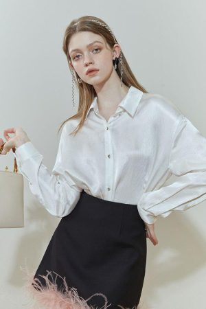 Pure Design Satin Shirt