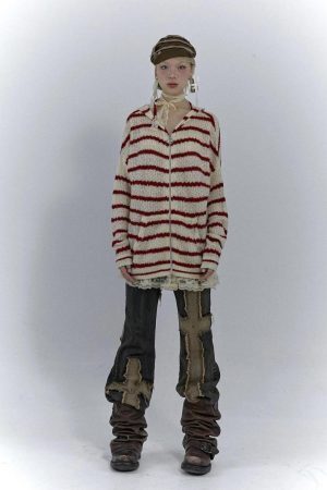 Rabbit Ears Hooded Cardigan Jacket