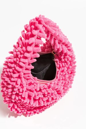 Rainbow Plush Handbag