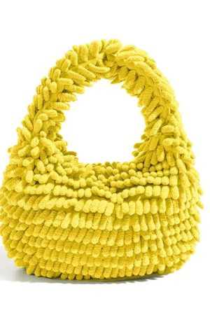 Rainbow Plush Handbag