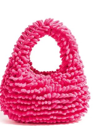 Rainbow Plush Handbag