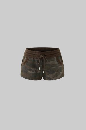Rase le sol Camouflage Terry Shorts