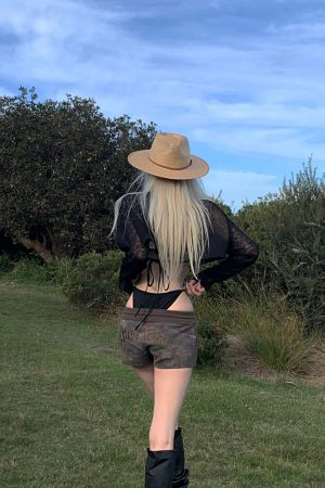 Rase le sol Camouflage Terry Shorts