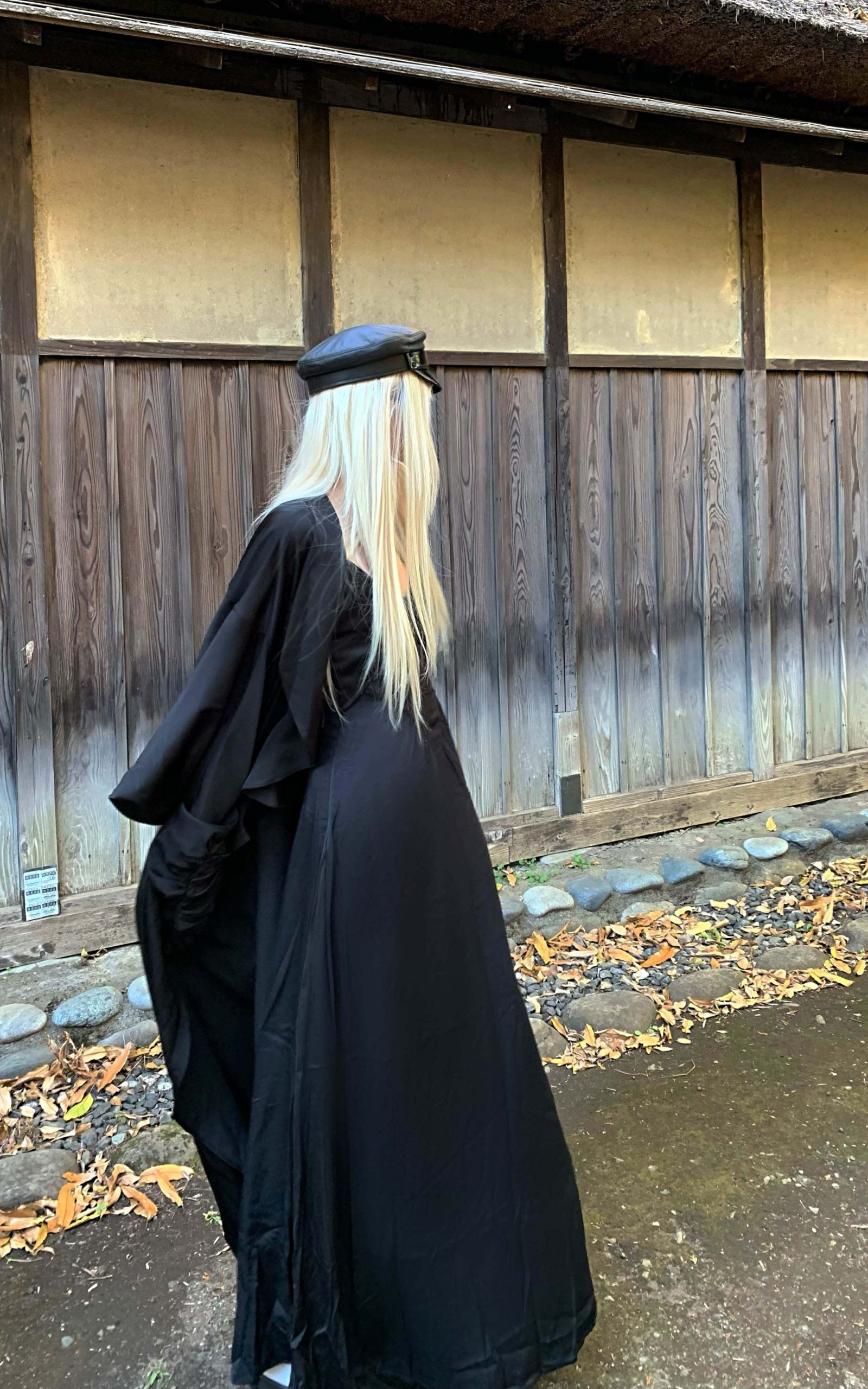 Rase le sol Cinched Satin Slip Dress & Cardigan Set Rase le sol Cinched Satin Slip Dress & Cardigan Set