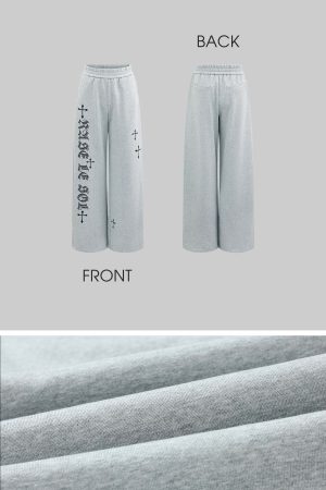 Rase le sol Cropped Hoodie and Pants Set