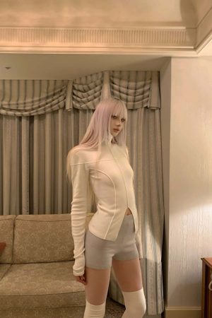 Rase le sol Crossline Slim-Fit Long Sleeve Tee