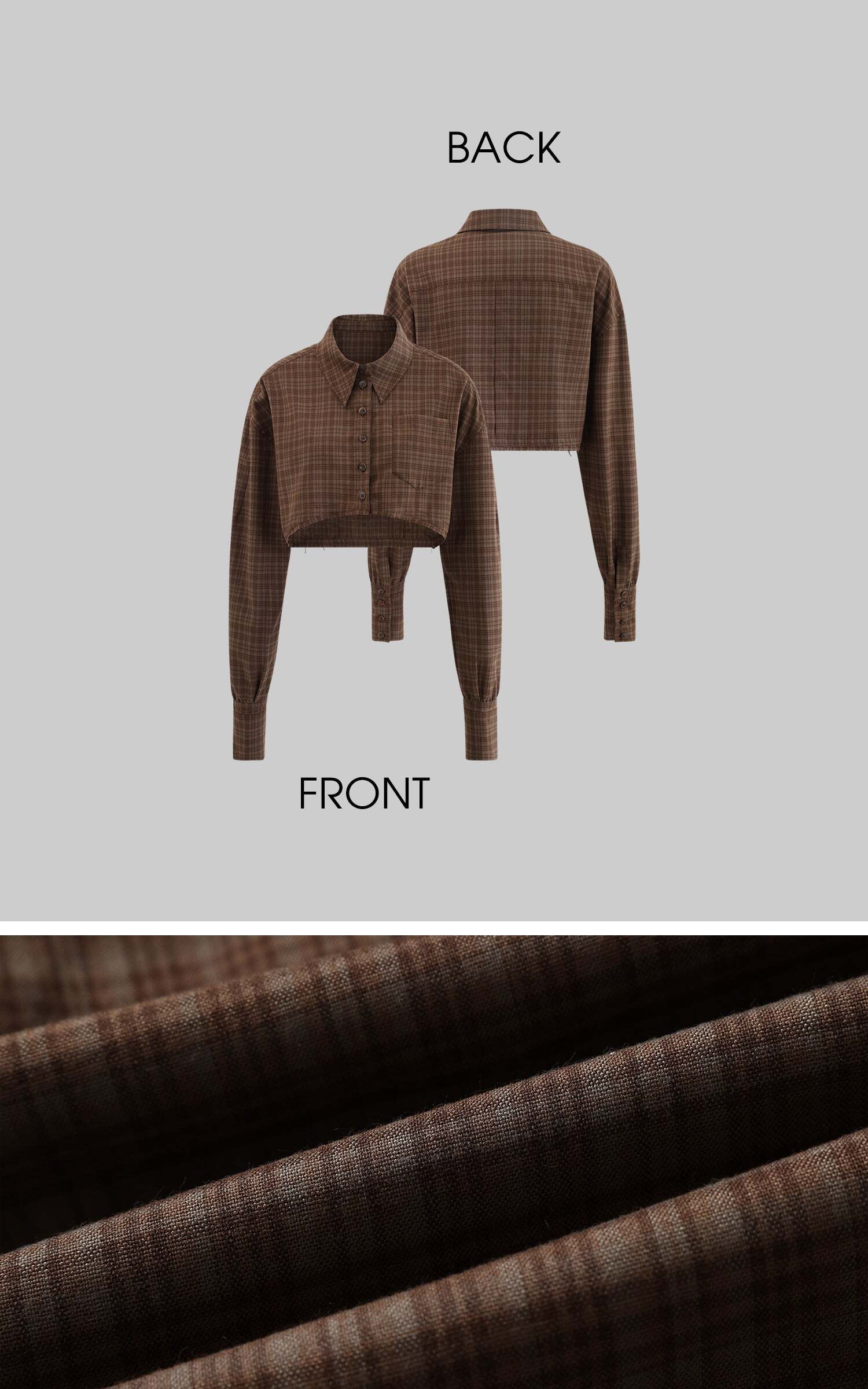 Rase le sol Deconstructed Plaid Shirt and Tiered Maxi Skirt Set Rase le sol Deconstructed Plaid Shirt and Tiered Maxi Skirt Set