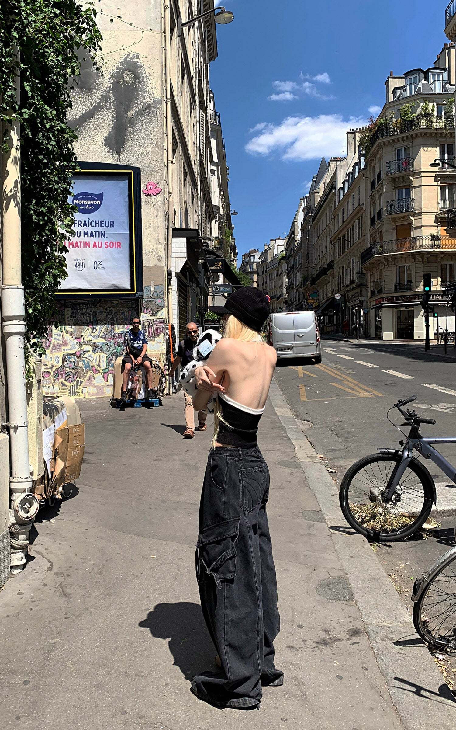 Rase le sol Deconstructed Zip-Detailed Wide-Leg Trousers Rase le sol Deconstructed Zip-Detailed Wide-Leg Trousers