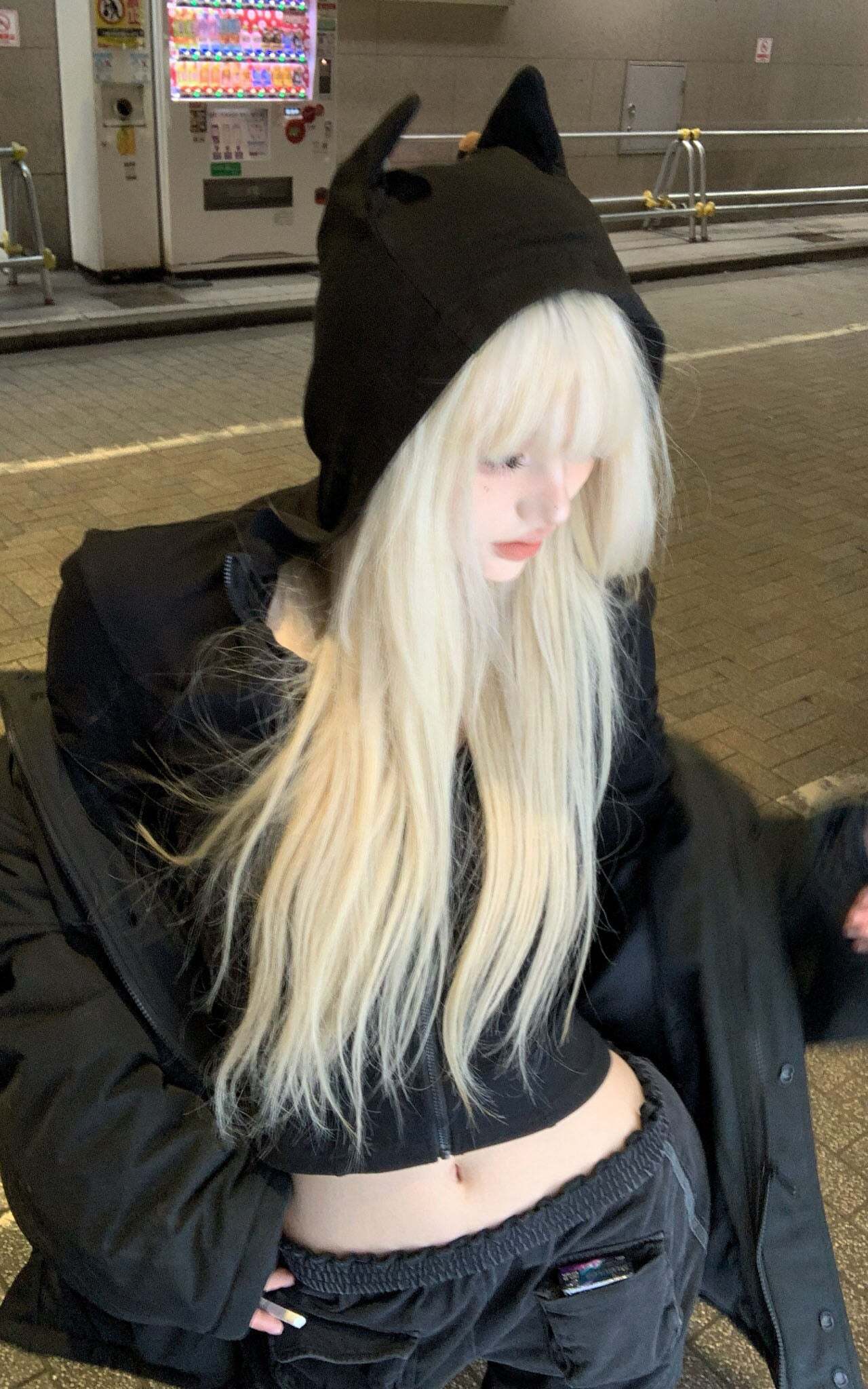 Rase le sol Devil Horn Fitted Hoodie Rase le sol Devil Horn Fitted Hoodie