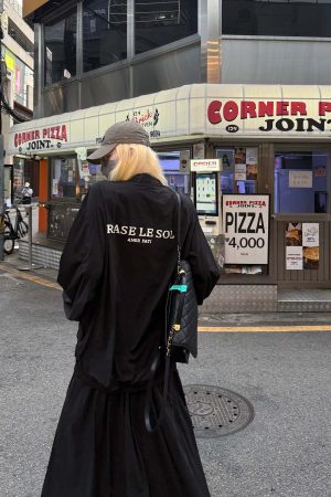 Rase le sol Drawstring High Waist Draped Maxi Skirt