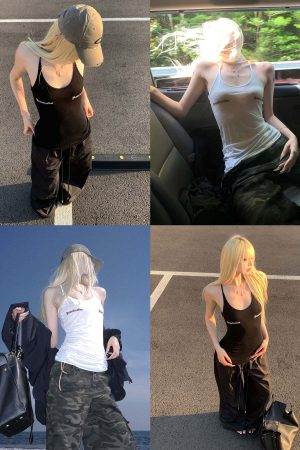 Rase le sol Fitted Jersey Racerback Tank