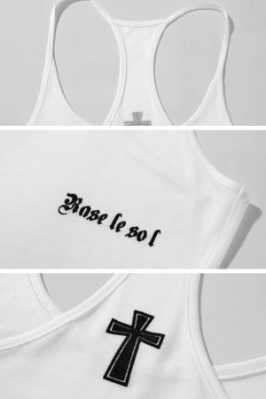 Rase le sol Fitted Jersey Racerback Tank