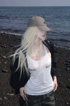 Rase le sol Fitted Jersey Racerback Tank