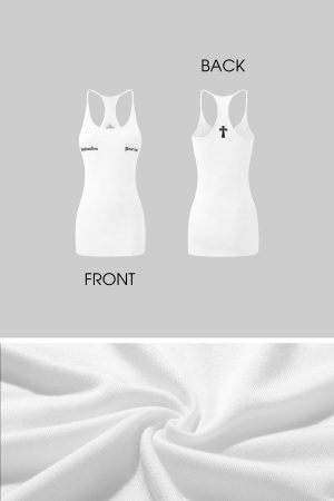 Rase le sol Fitted Jersey Racerback Tank