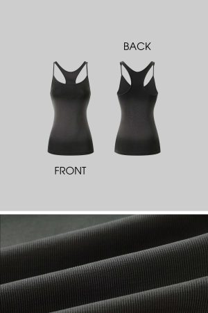 Rase le sol Fitted Racerback Tank Top