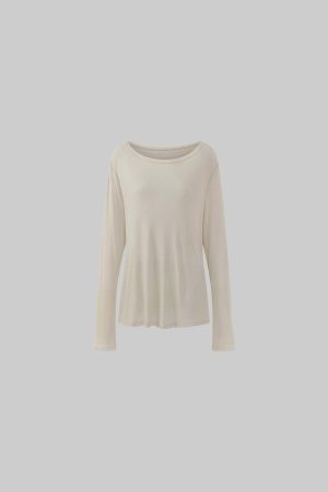 Rase le sol Fluid Knit Long Sleeve Top