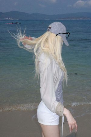 Rase le sol Fluid Knit Long Sleeve Top