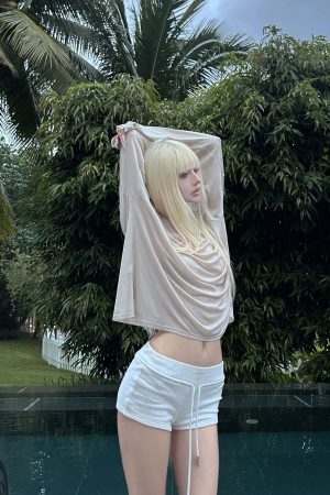 Rase le sol Fluid Knit Long Sleeve Top