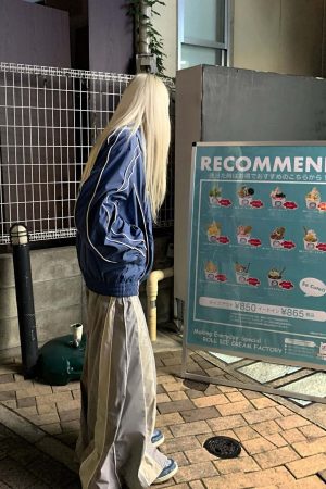 Rase Le Sol High-Collar Paneled Sports Jacket