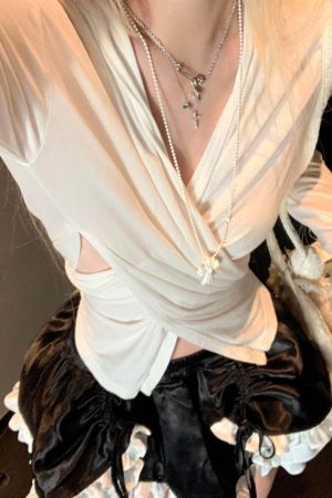 Rase le sol Hooded Draped Layered Top