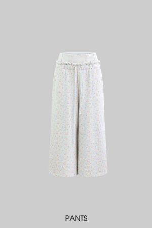 Rase le Sol Hoodie and Wide-Leg Pants Set