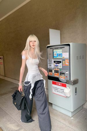 Rase le sol Invisible Fishline White Camisole