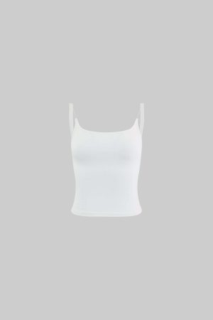 Rase le sol Invisible Fishline White Camisole