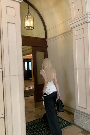 Rase le sol Invisible Fishline White Camisole