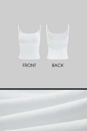 Rase le sol Invisible Fishline White Camisole
