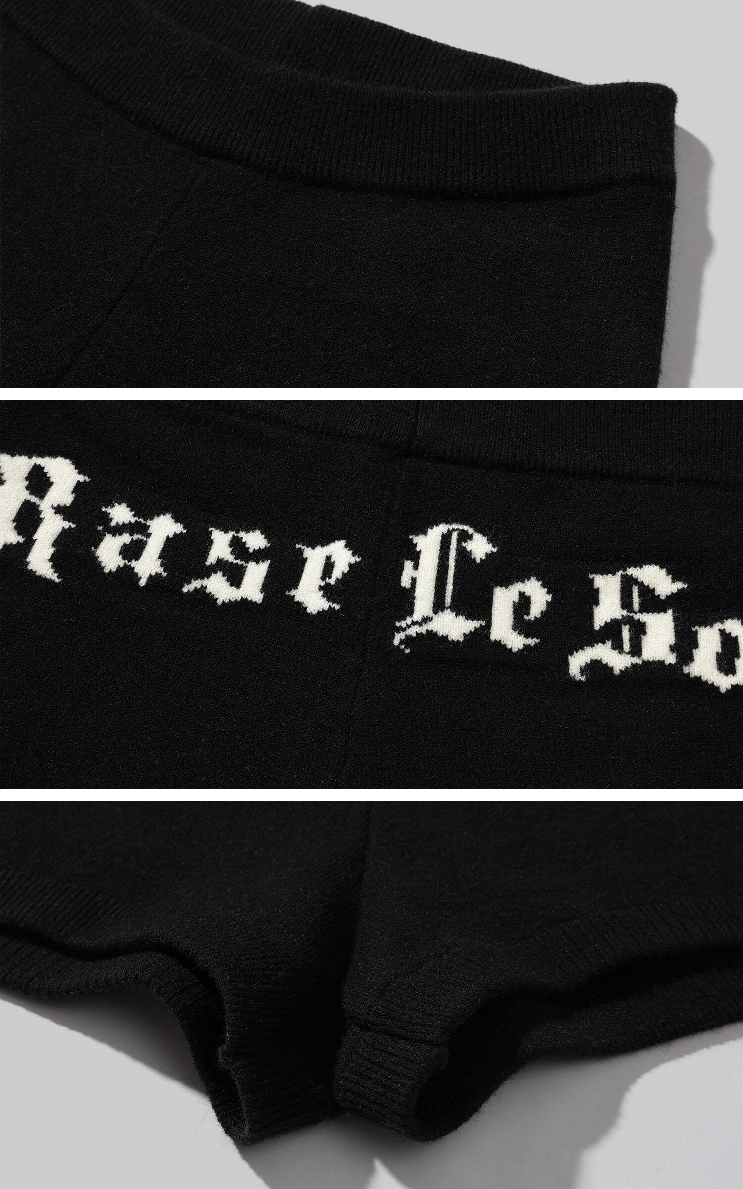 Rase le sol Knitted Shorts with Matching Headscarf Rase le sol Knitted Shorts with Matching Headscarf