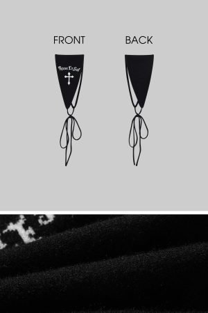 Rase le sol Knitted Shorts with Matching Headscarf