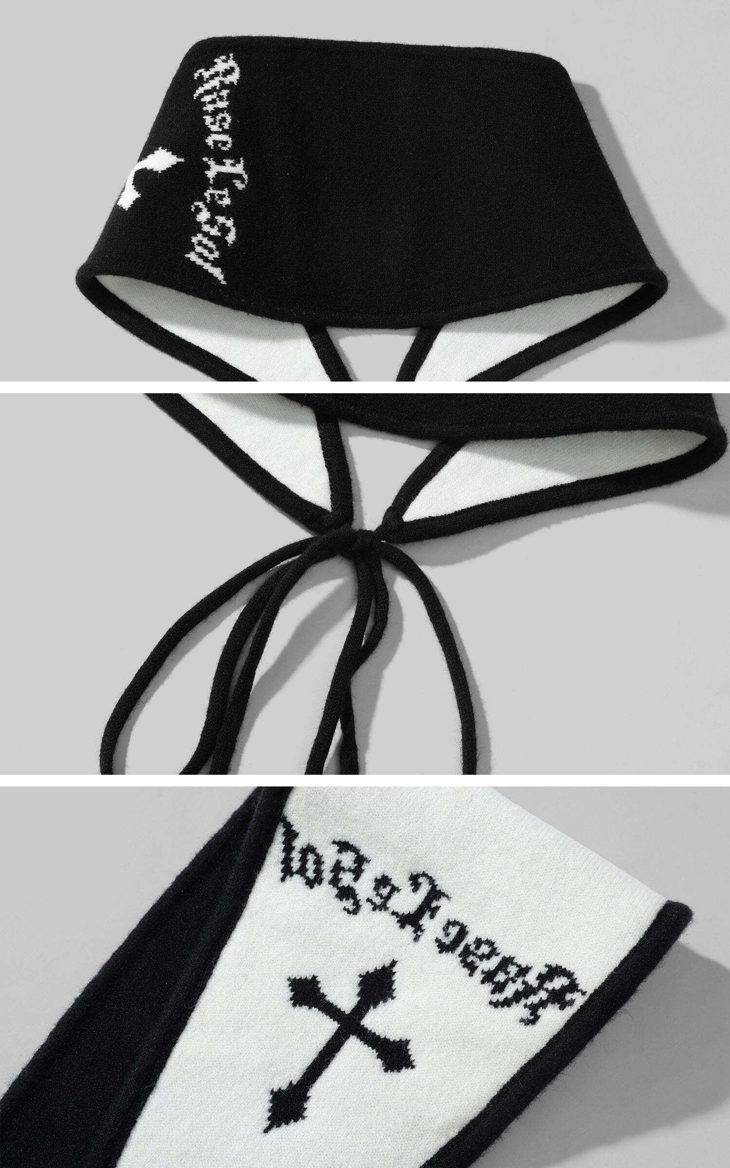 Rase le sol Knitted Shorts with Matching Headscarf Rase le sol Knitted Shorts with Matching Headscarf