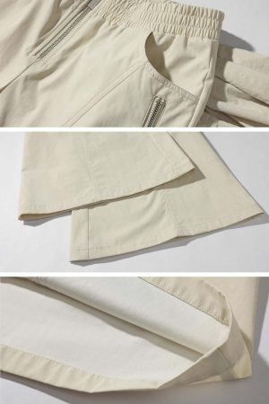 Rase le sol Knotted Detail Flared Casual Pants