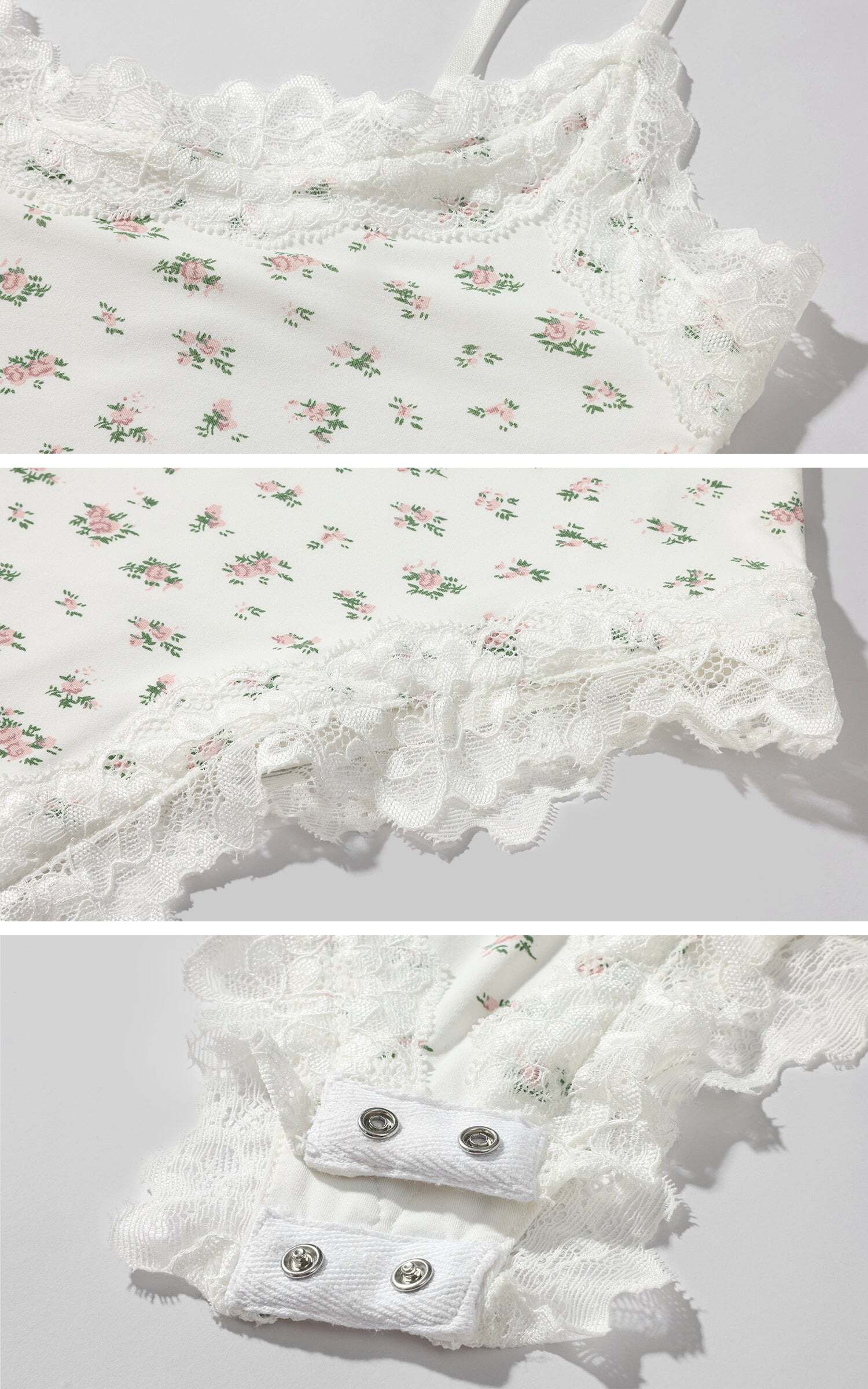 Rase le sol Lace Floral Bodysuit Rase le sol Lace Floral Bodysuit