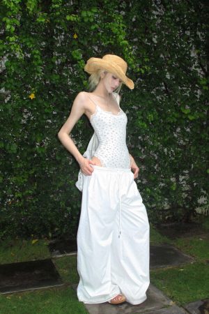 Rase le sol Lace Floral Bodysuit