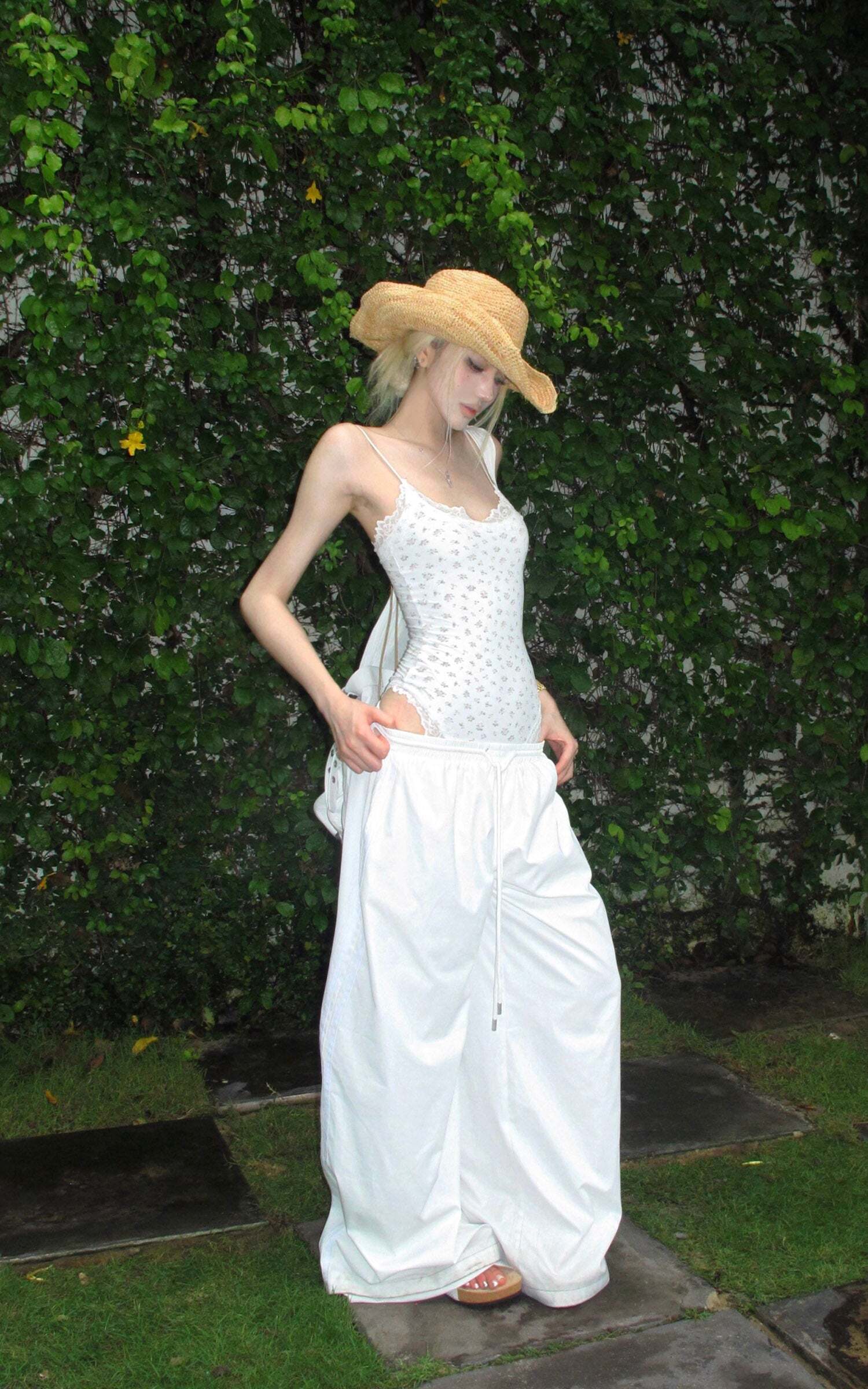 Rase le sol Lace Floral Bodysuit Rase le sol Lace Floral Bodysuit