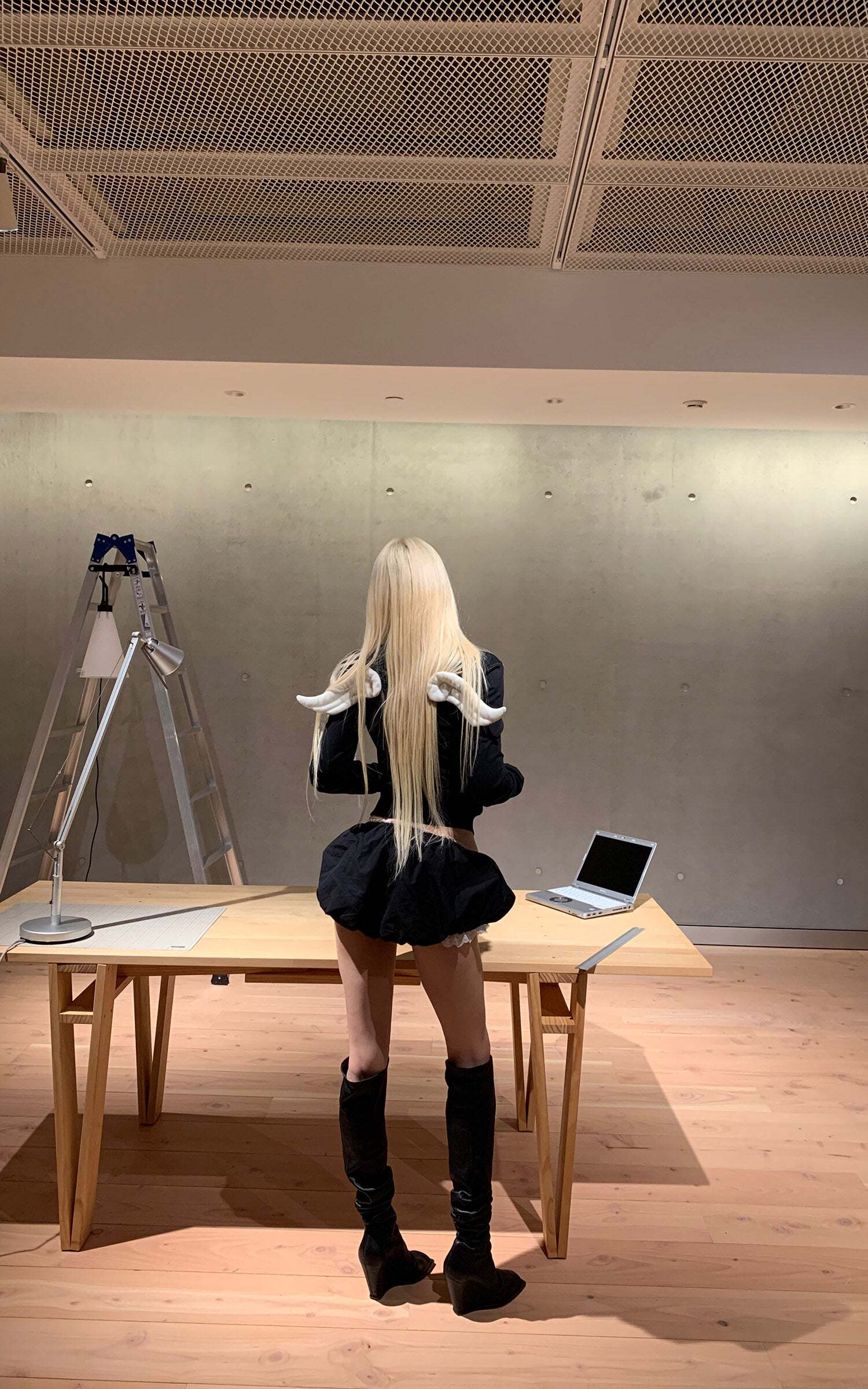 Rase le sol Lace-Trimmed Bubble Shorts Rase le sol Lace-Trimmed Bubble Shorts