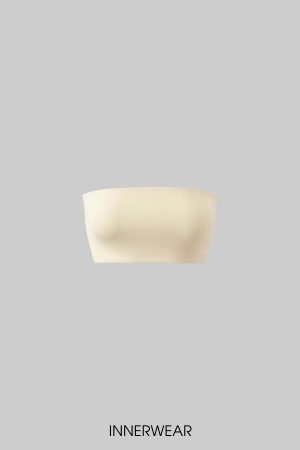 Rase le sol Lettering Mesh Tank Top & Bandeau Innerwear Set