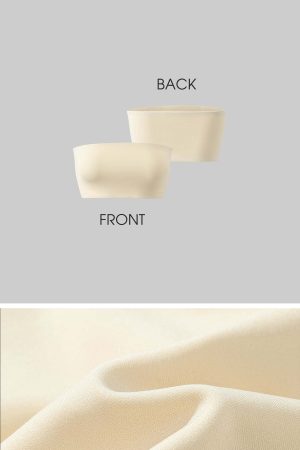 Rase le sol Lettering Mesh Tank Top & Bandeau Innerwear Set