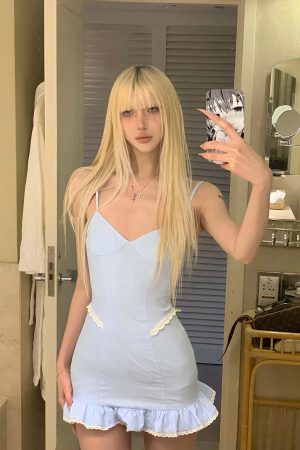 Rase le sol Light Slumber Lace-Trimmed Camisole Dress Set