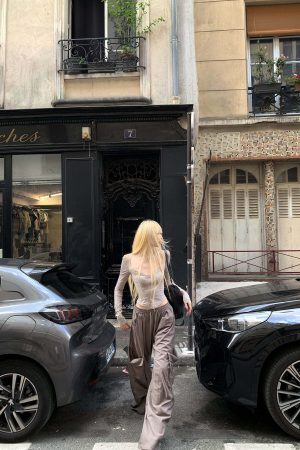 Rase le sol Loose Cargo Pocket Pants