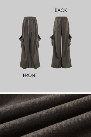 Rase le sol Loose Cargo Pocket Pants