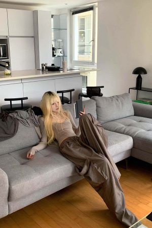 Rase le sol Loose Cargo Pocket Pants