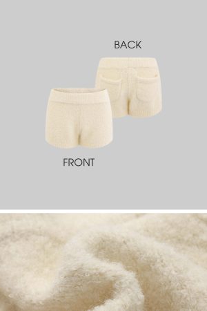 Rase le sol Oversized Fuzzy Hoodie Set