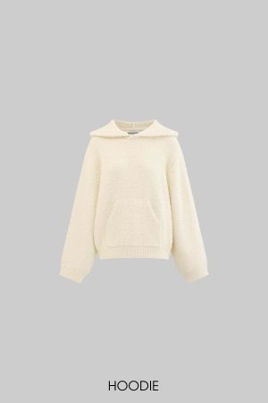 Rase le sol Oversized Fuzzy Hoodie Set