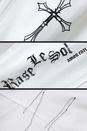 Rase le sol Oversized Hooded Zip-Up Sweatshirt