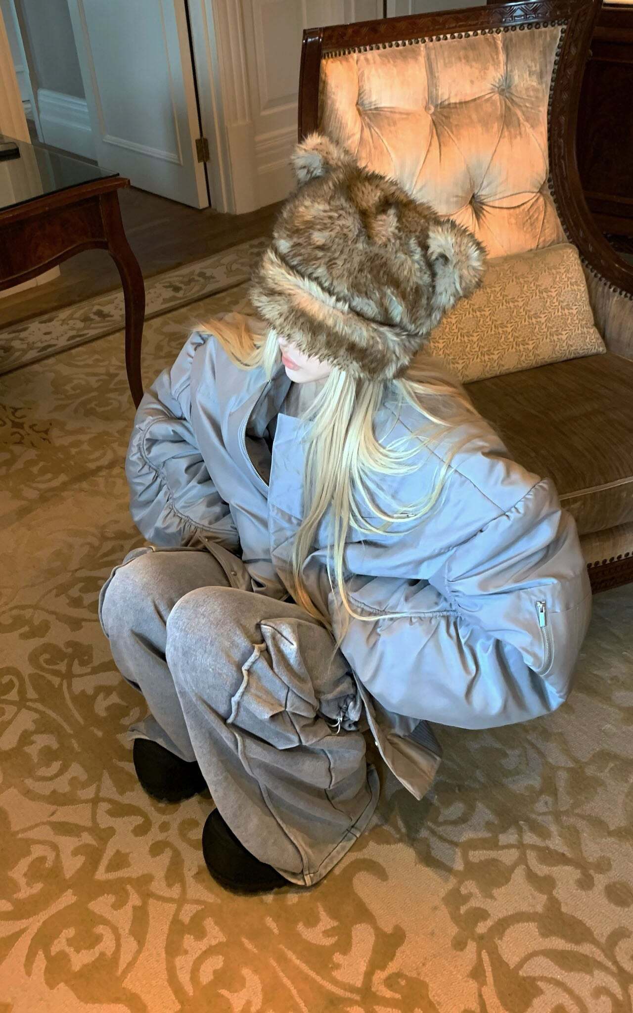 Rase le sol Oversized Padded Jacket Rase le sol Oversized Padded Jacket