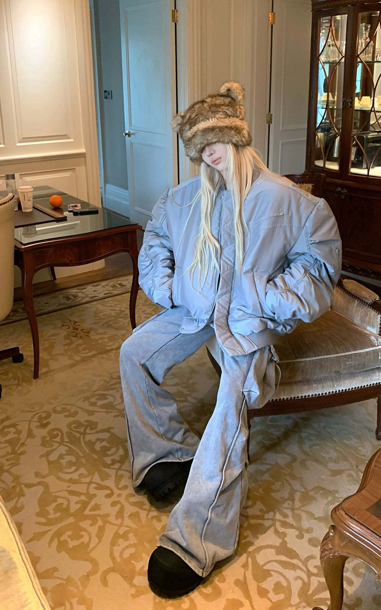 Rase le sol Oversized Padded Jacket Rase le sol Oversized Padded Jacket