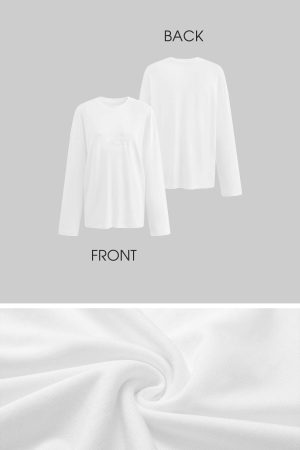 Rase le sol Oversized T-shirt and Gathered Mermaid Skirt Set