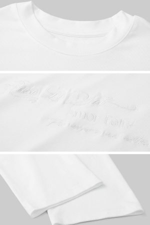 Rase le sol Oversized T-shirt and Gathered Mermaid Skirt Set